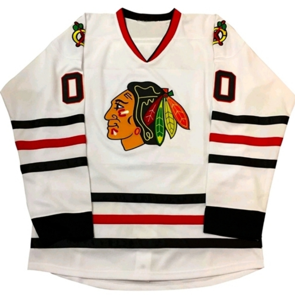 Clark Griswold Blackhawks X-Mas Christmas Vacation Jersey NEW‼️ 🎄🎅 - Picture 9 of 13